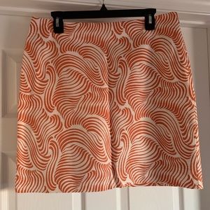 Ann Taylor Patterned Skirt - size 10